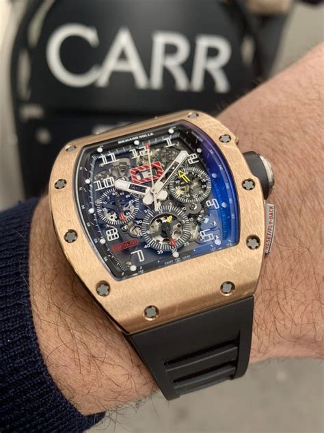 richard mille rose gold diamond|richard mille felipe massa price.